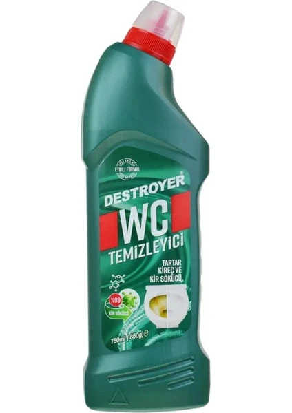 destroyer wc tuvalet temizleyici 750 ml